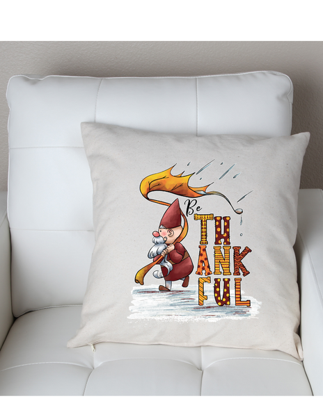 Thankful pillow cover