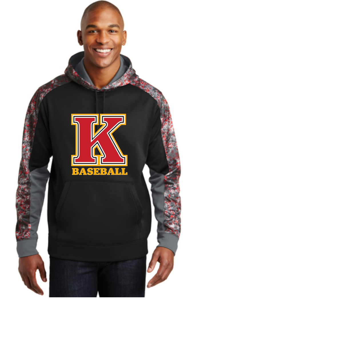 Sport-Tek® Sport-Wick® Mineral Freeze Fleece Colorblock Hooded Pullove –  Cottonclub Creations