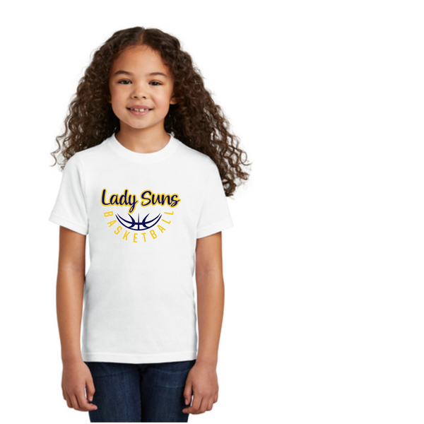 Jr lady suns tri blend short sleeve tee youth and adult sizes logo 2