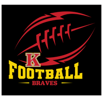 Kahs Football skeleton  tee