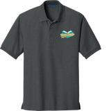 team read silk touch polo