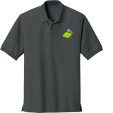 reading foundation silk touch polo