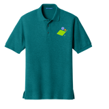 reading foundation silk touch polo