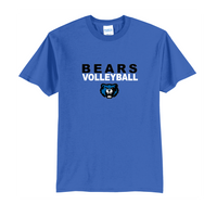 Ki Be  Bears Volleyball 50/50 tee