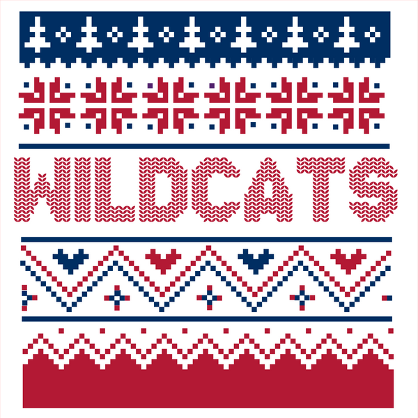 Wildcats  Christmas sweater