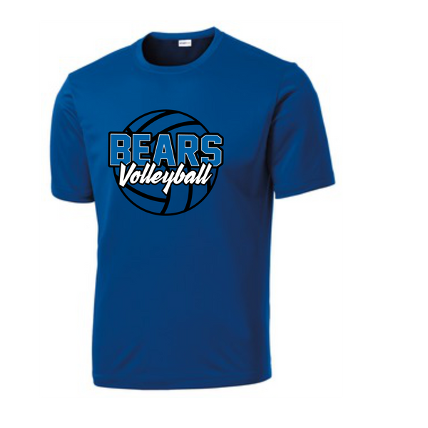 Ki Be Bear Cursive Sport-Tek® PosiCharge® Competitor™ Tee