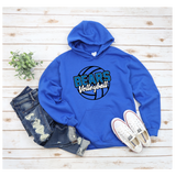 Ki Be Bears cursive Hooded Sweatshirt