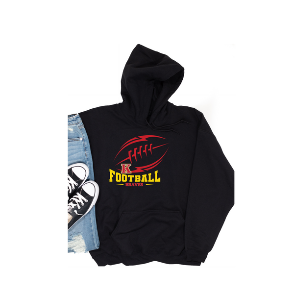 Footall Skeleton Hooded Sweatshirt