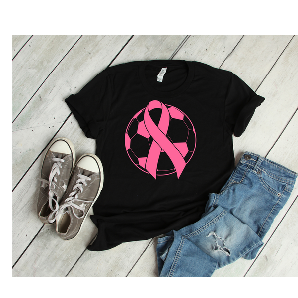 pink week soccer tee