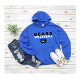 Ki Be Bears Volleyball Hooded Sweatshirt