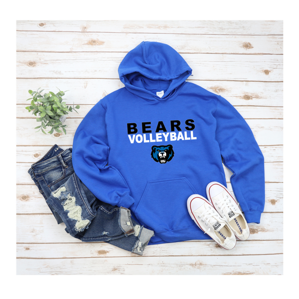 Ki Be Bears Volleyball Hooded Sweatshirt