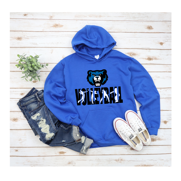 Ki Be Volleyball Hooded Sweatshirt