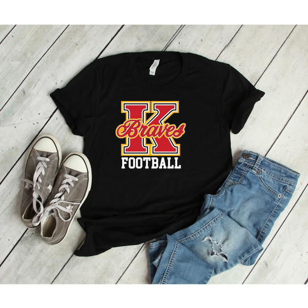 Kahs Football tee logo 2