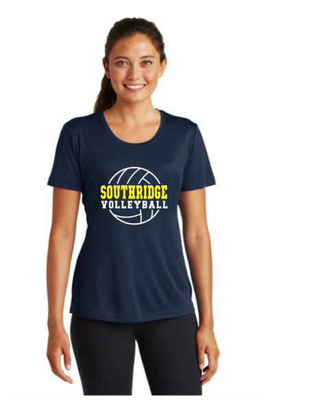 SHS volleyball short sleeve ladies dri fit - new logo
