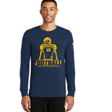 Leave it all on the field Nike Dri-FIT Cotton/Poly Tee