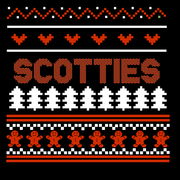 Highland Scotties Ugly Christmas sweater
