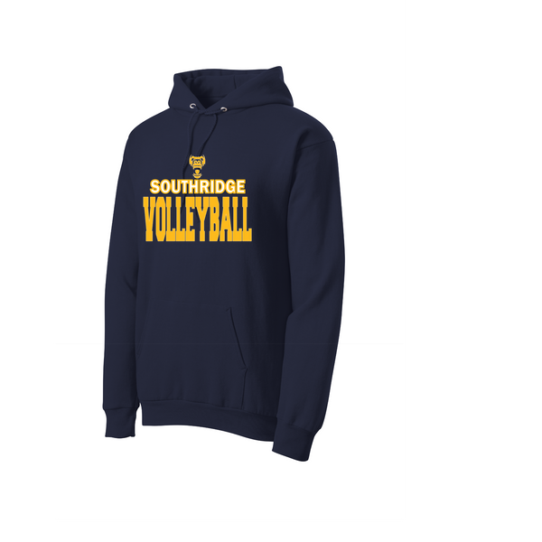 SHS volleyball hoodie- navy logo 2