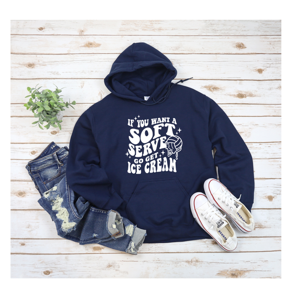 SHS volleyball softserve hoodie