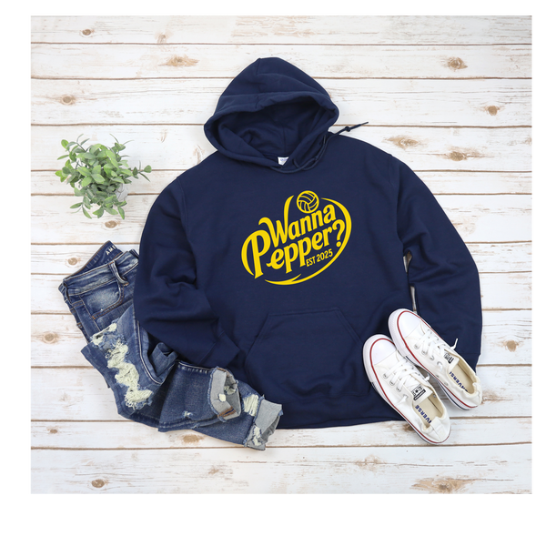 SHS volleyball wanna pepper hoodie