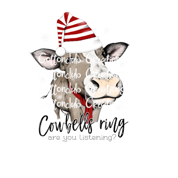 cowbells ring  Sublimation transfer