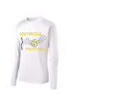SHS volleyball long sleeve dri fit -white