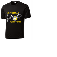 SHS volleyball short sleeve dri fit - Black