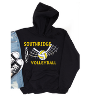 SHS volleyball hoodie- black