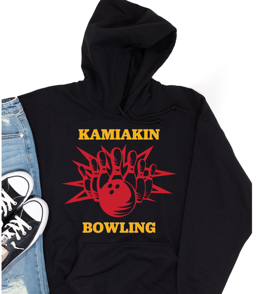Kahs bowling pins hoodie-black