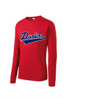 Dusters Long sleeve Dri Fit Red
