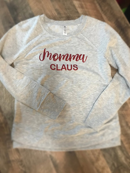 Momma Claus crew sweatshirt- unisex