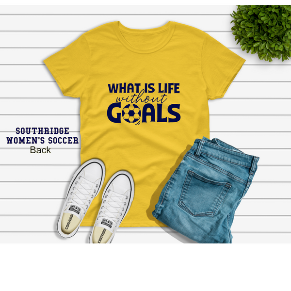 SHS soccer goals tee- unisex