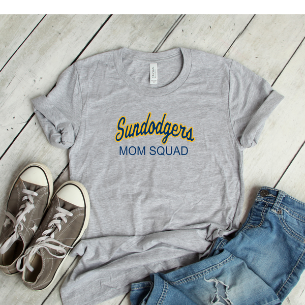 Sundodgers mom squad tee